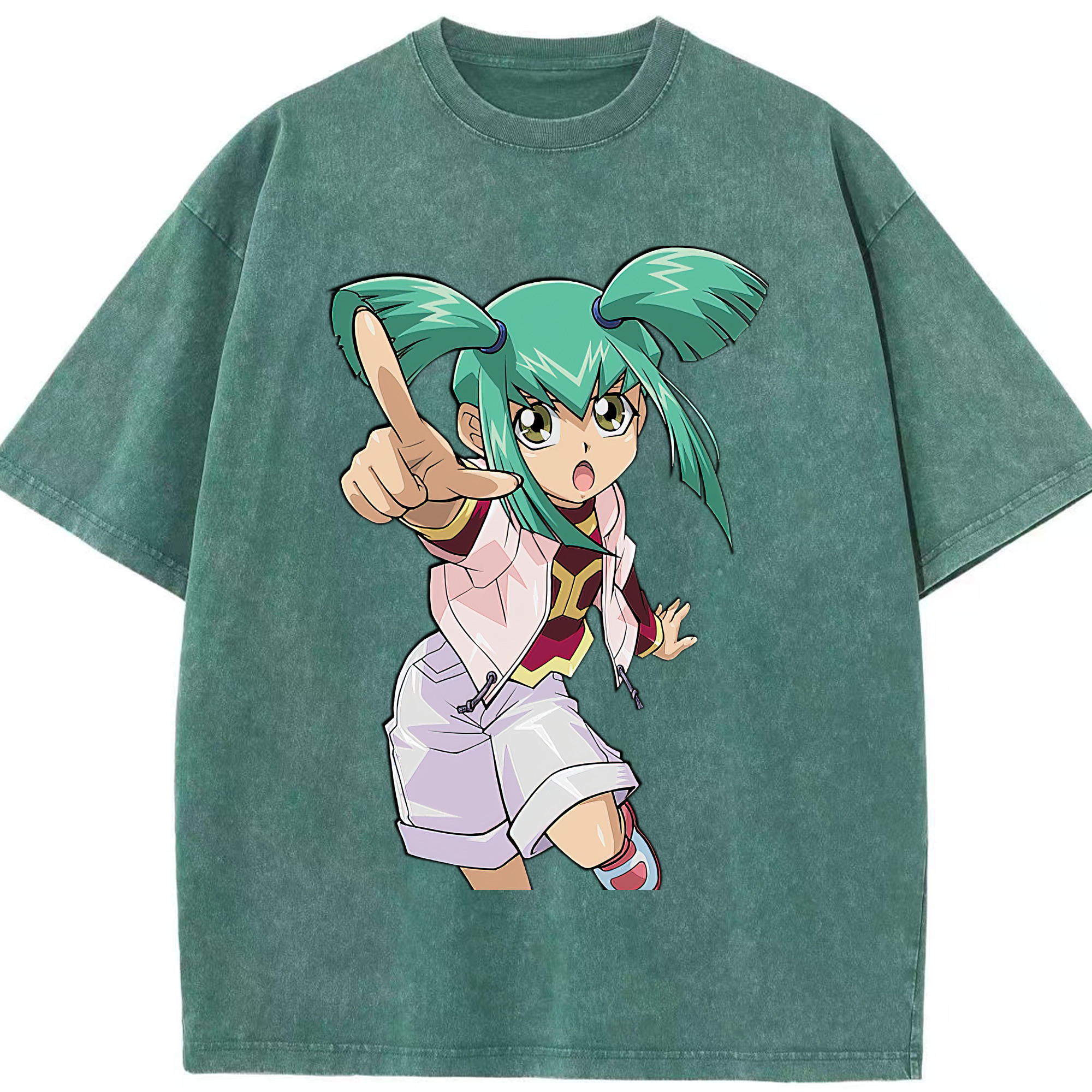 （画像用） 遊☆戯☆王 Yu-Gi-Oh! 綿100% ヴィンテージ風 半袖Tシャツ（フロントプリント）